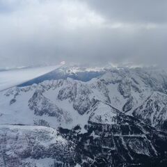 Flugwegposition um 12:56:39: Aufgenommen in der Nähe von Gemeinde Schwaz, Schwaz, Österreich in 3010 Meter
